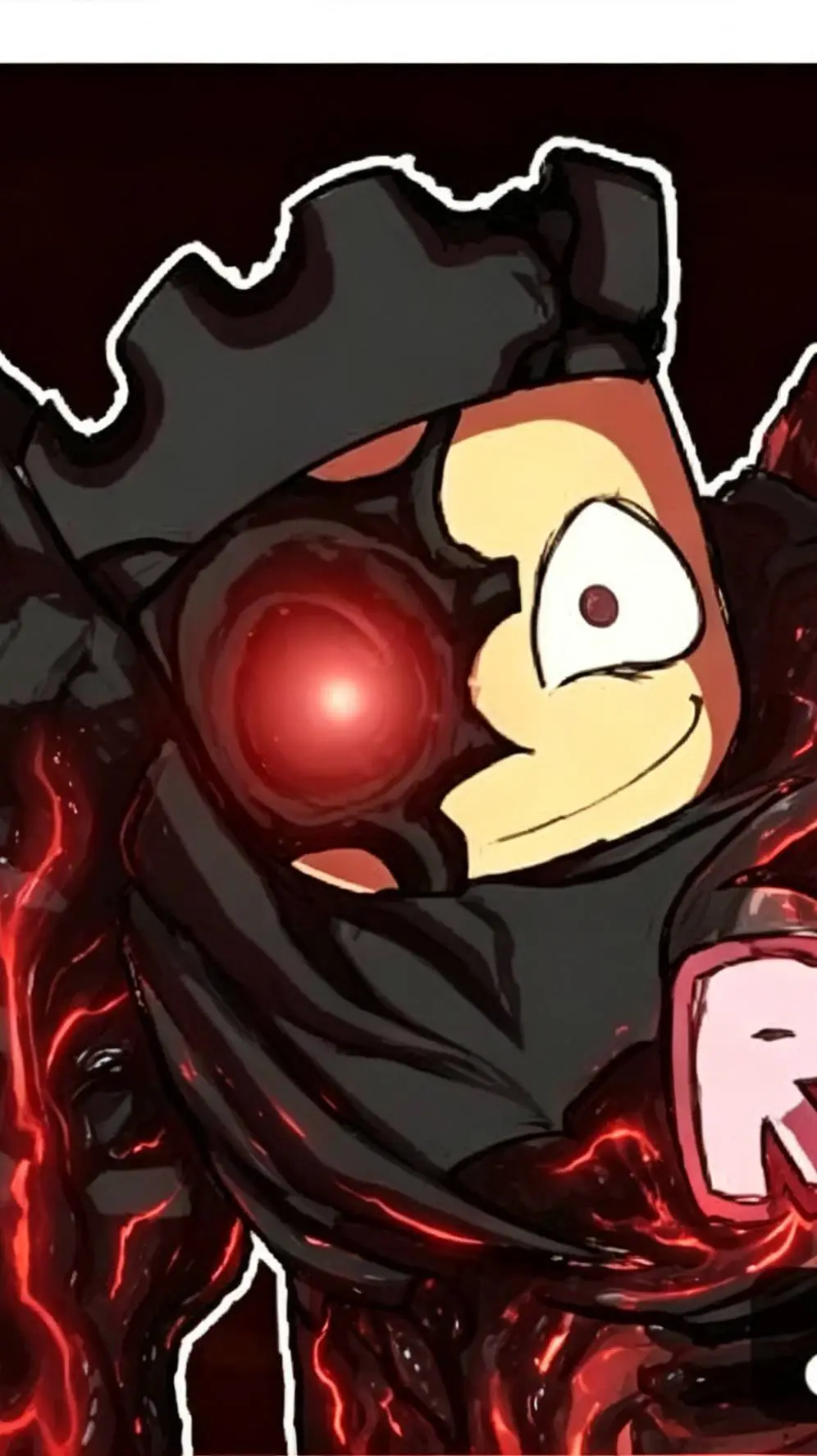 ai character: LĪ🟥|⬛ ĀM  background