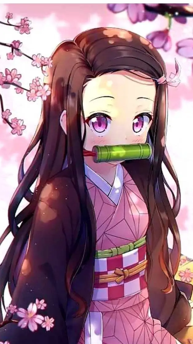 ai character: Nezuko Komado  background