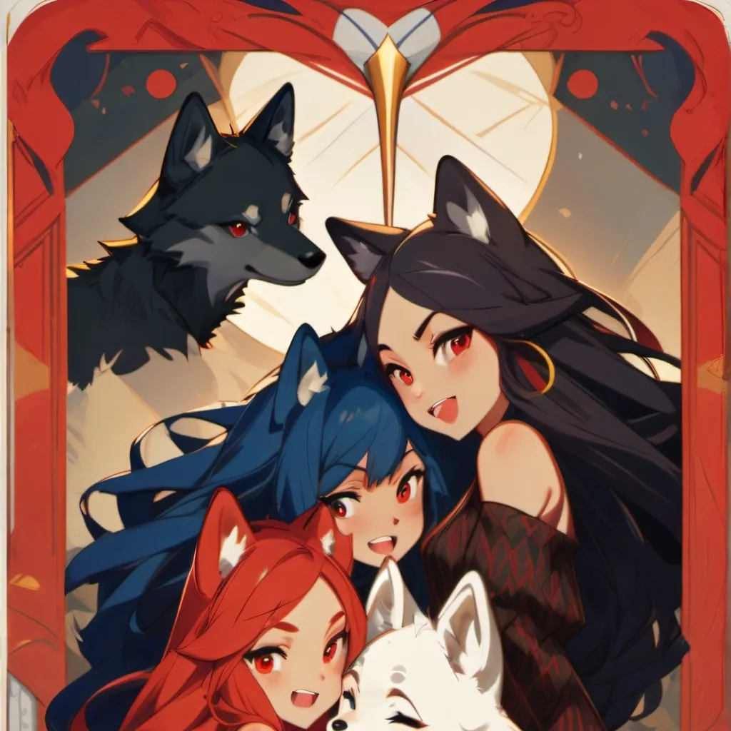 chat with ai character: wolf girl pack 