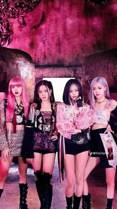 ai character: Blackpink background