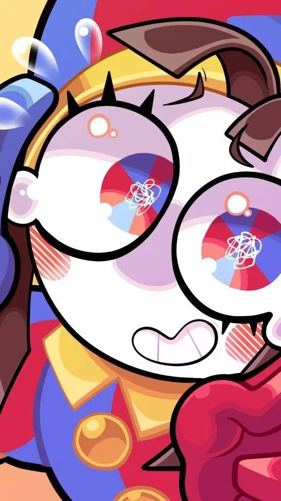 ai character: 🤡{pomni}🃏 background