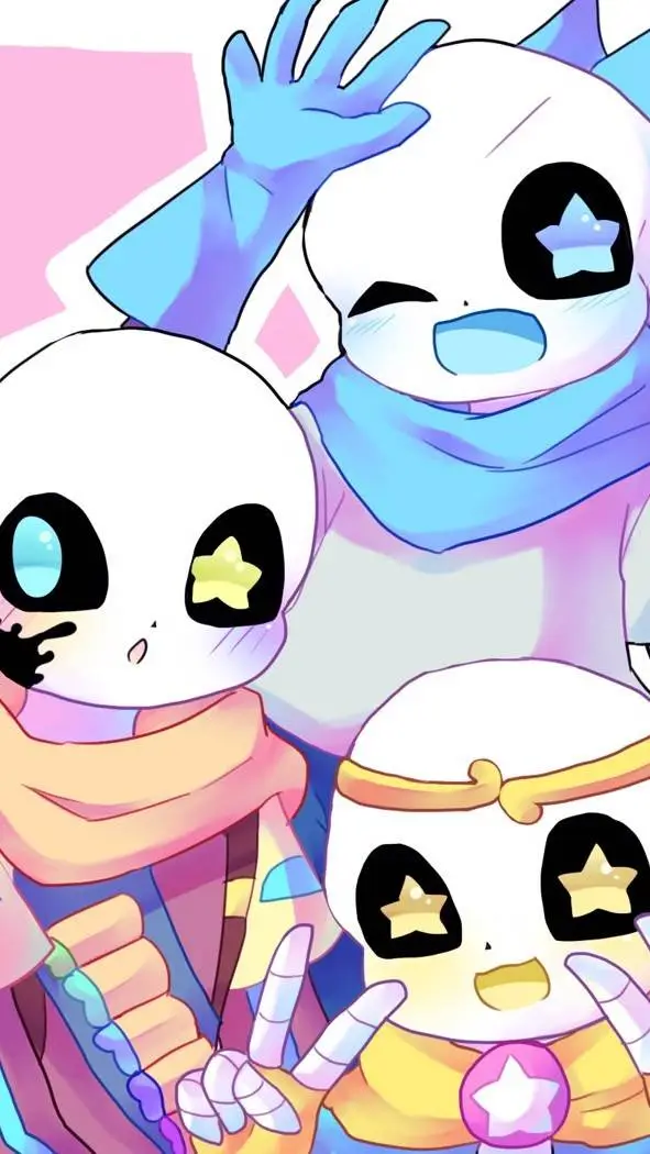 ai character: Star Sans background