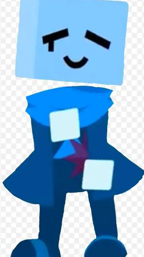 ai character: cube background
