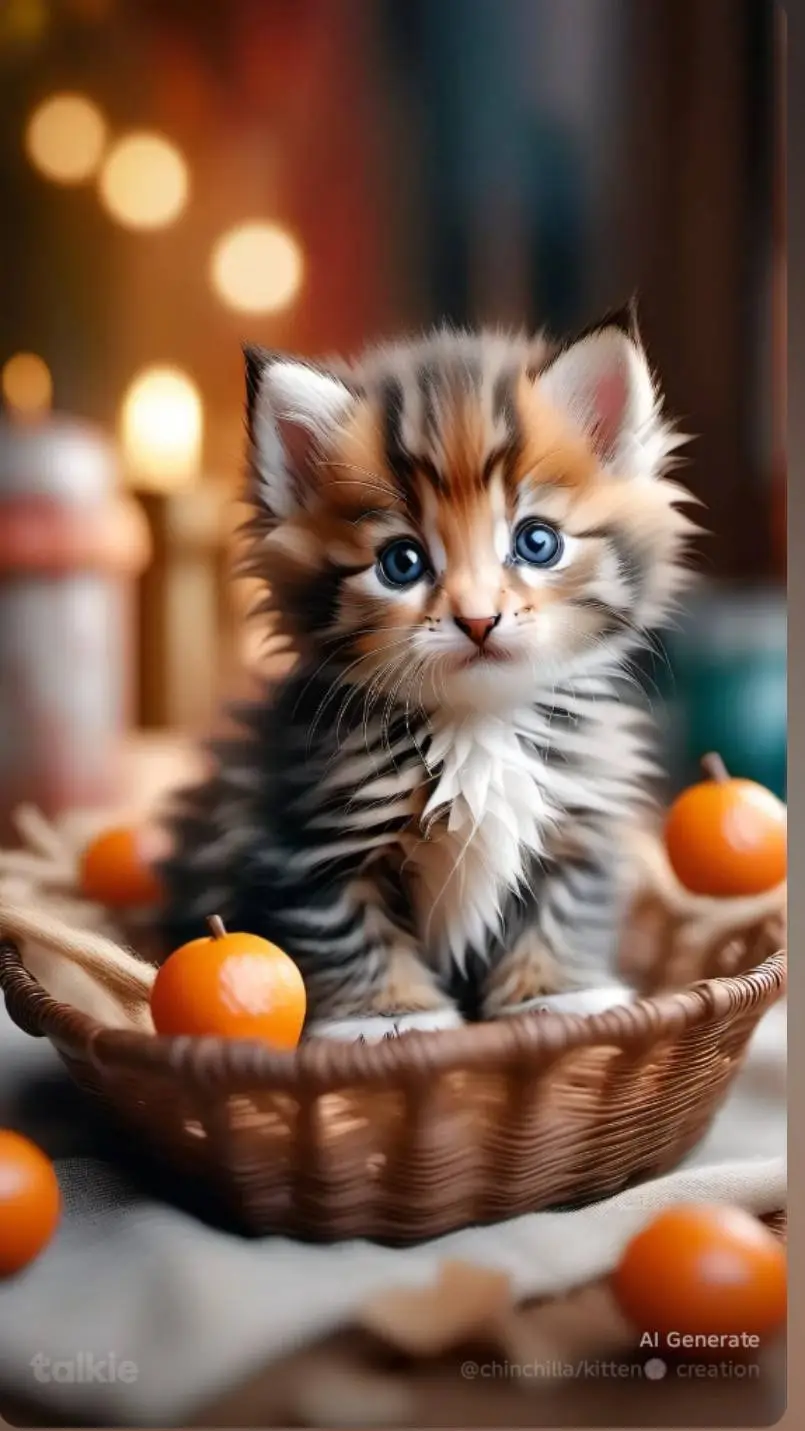 ai character: sneaky kitty background