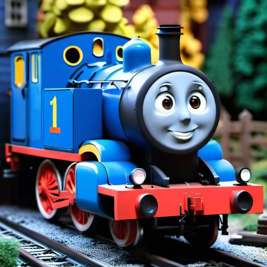 chat with ai character: Thomas tank engine