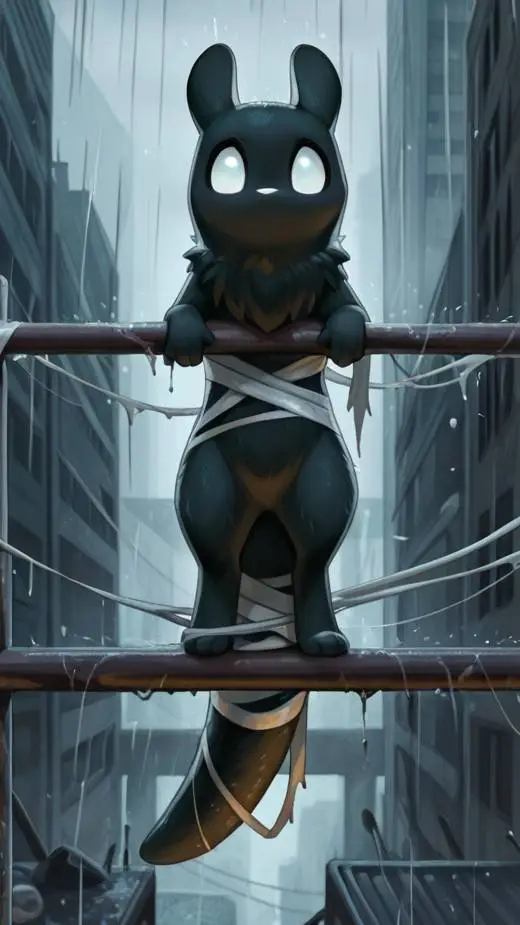 ai character: Silky background