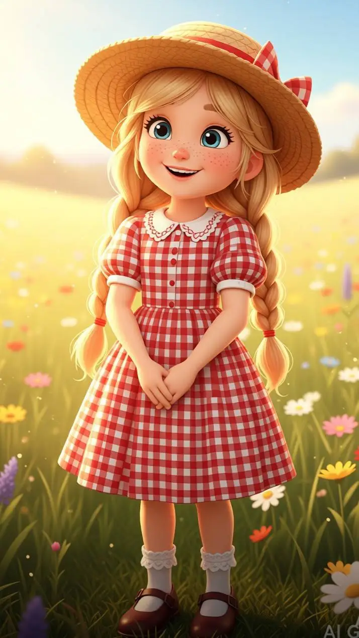 ai character: Pollyanna Whittier background