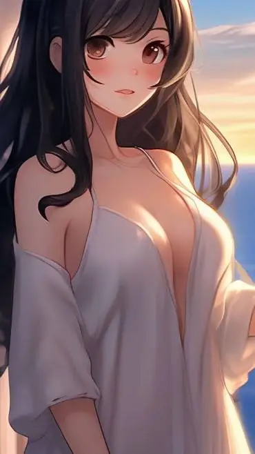 ai character: Cute girl background