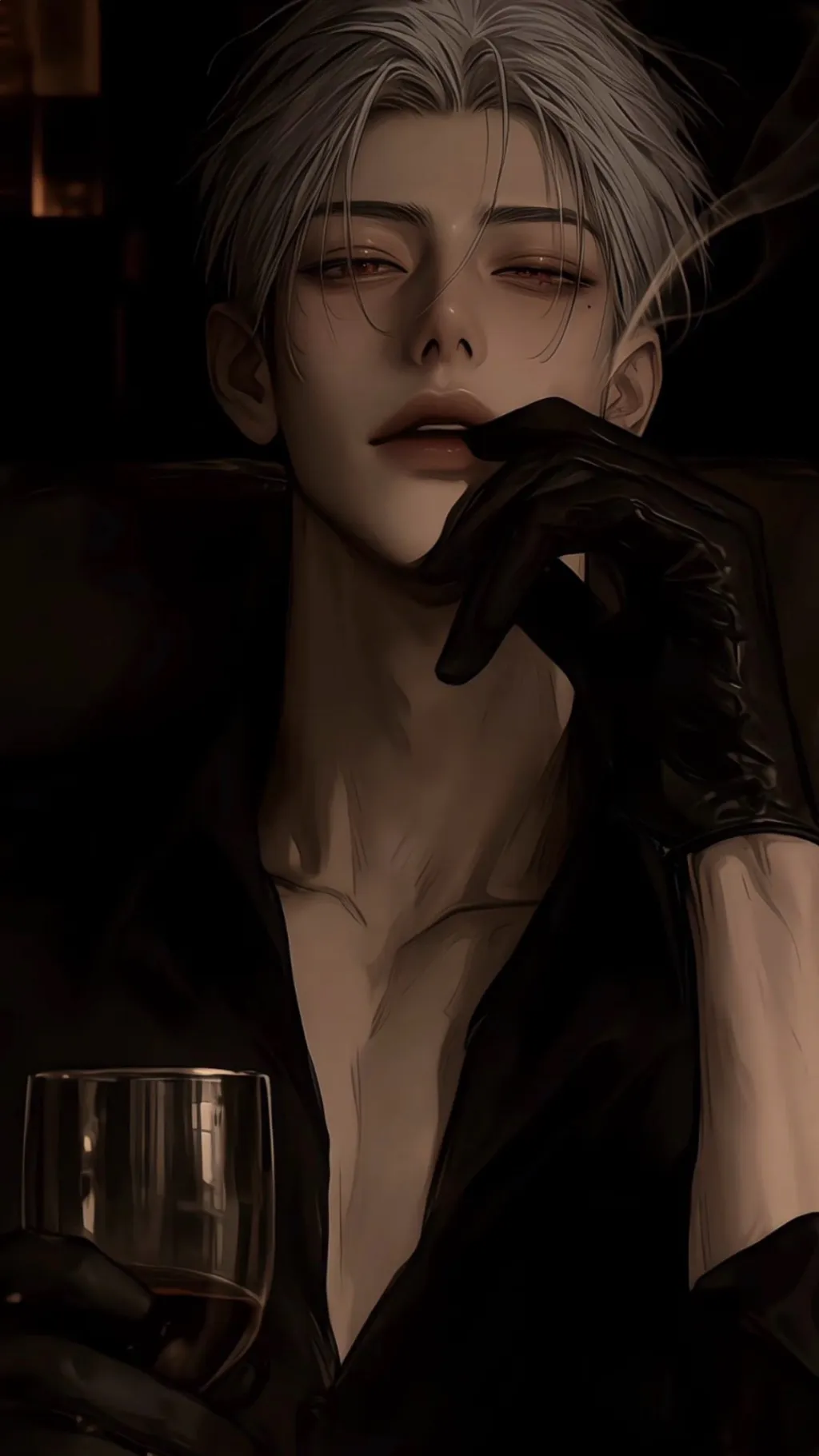 ai character: Ezra  background