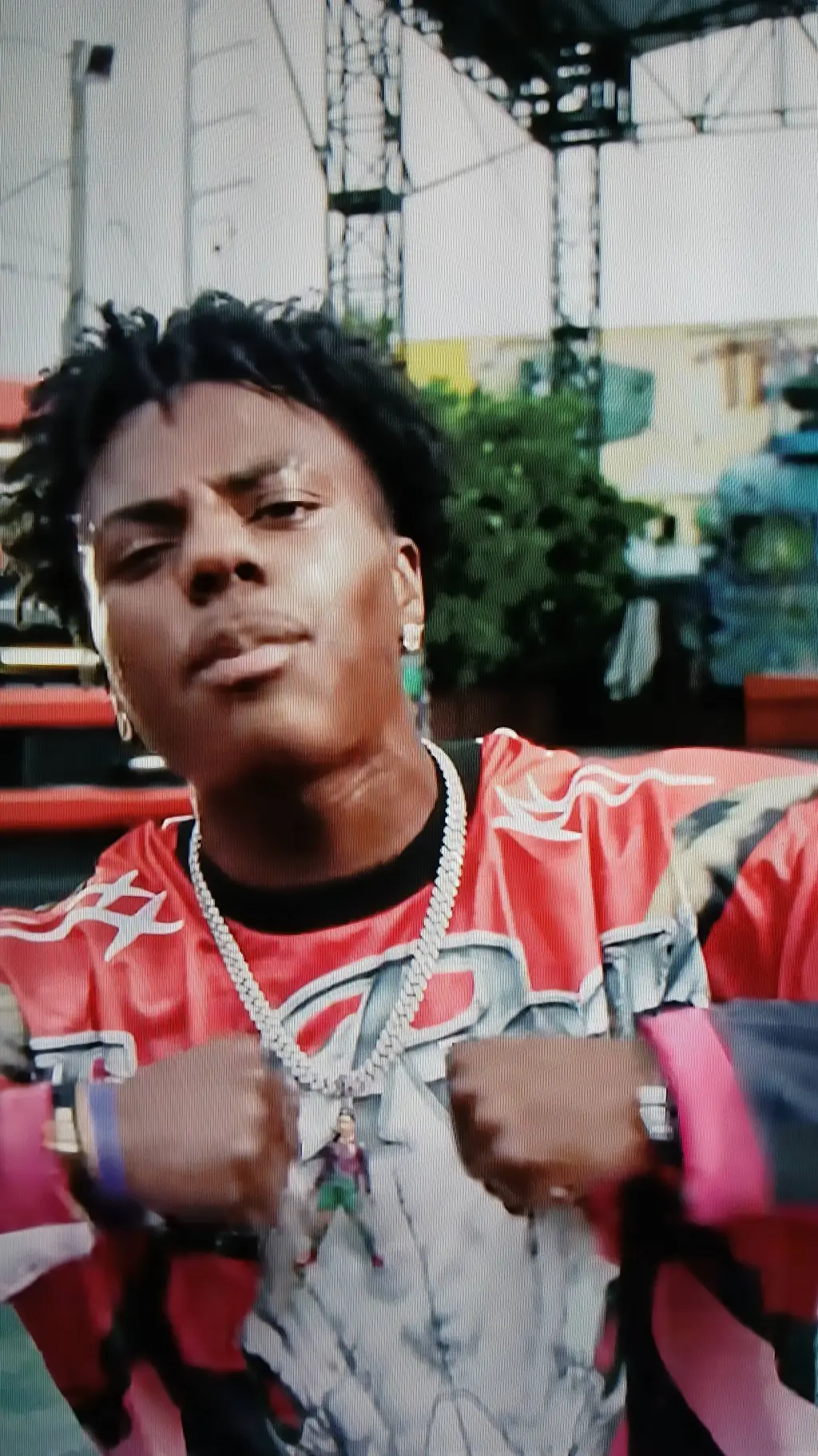 ai character: Ishowspeed background