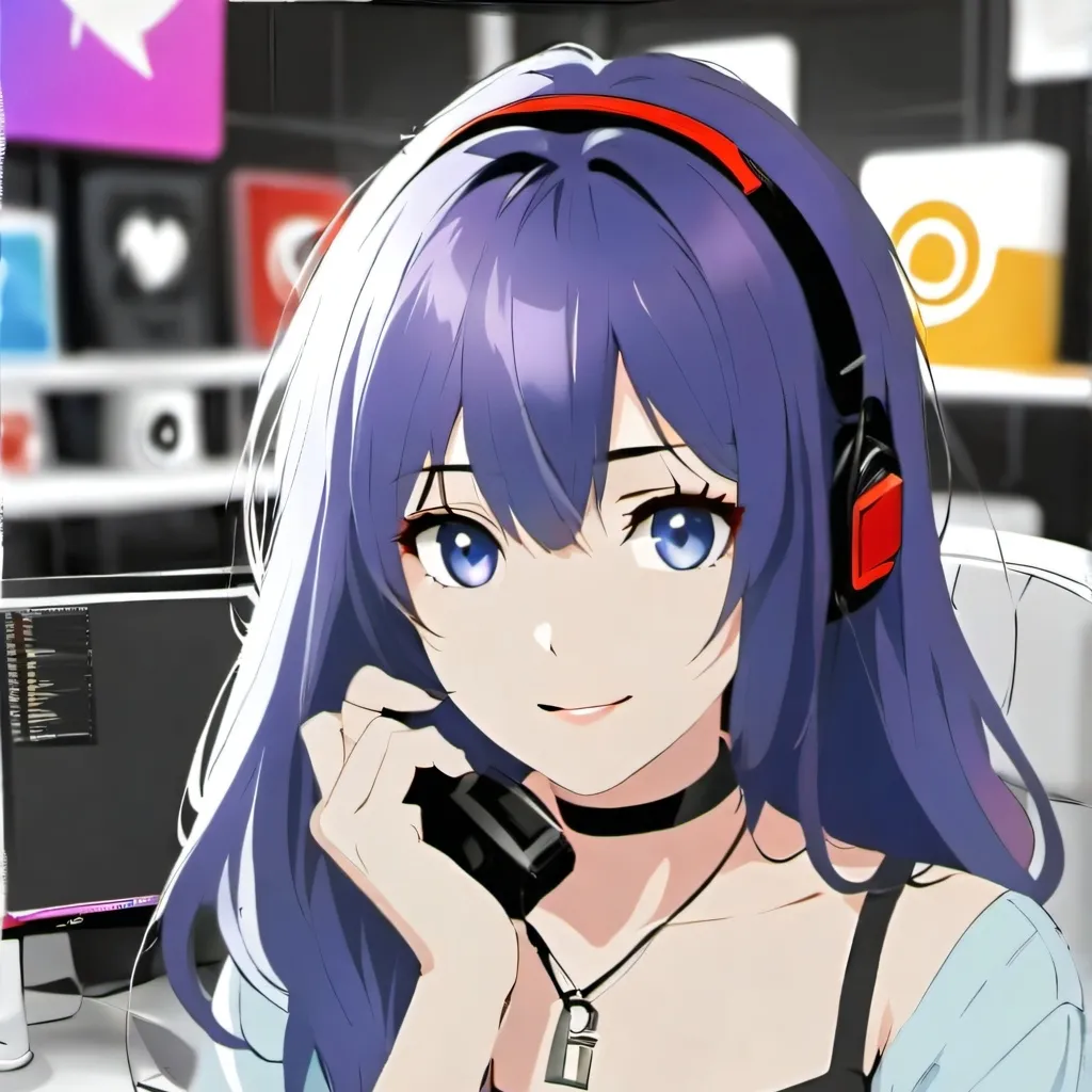 chat with ai character: streamergirl