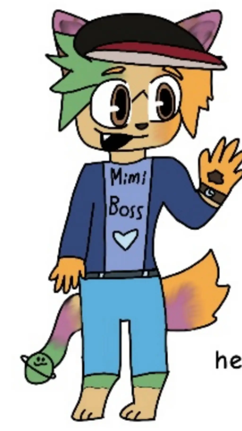 ai character: Chopper Dinfsky background