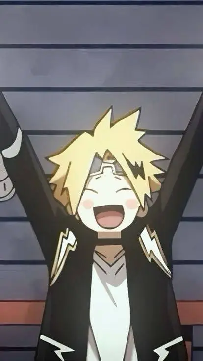 ai character: ⚡ Denki Kaminari ⚡ background
