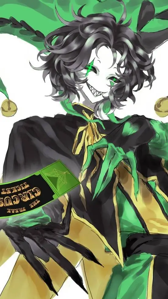 ai character: ☆ ♡Harlequin☆ ♡ background