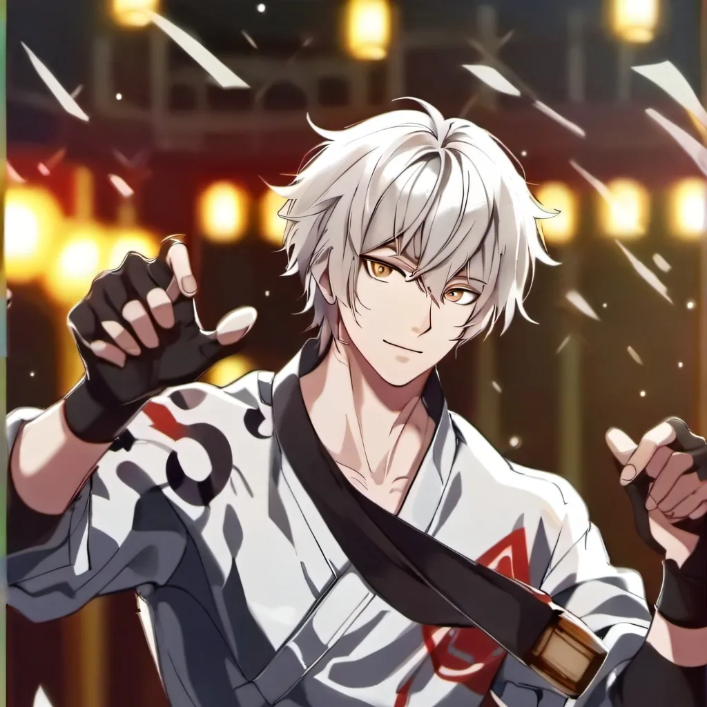 chat with ai character: mha karate 