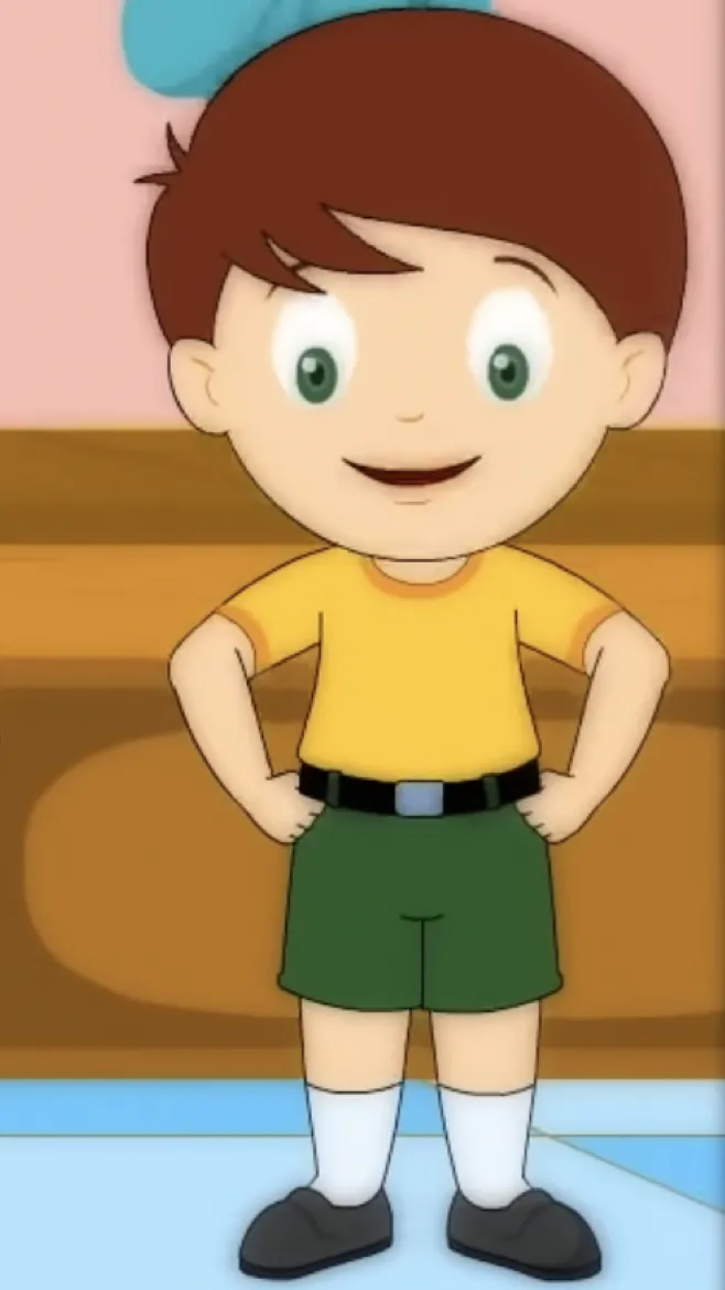 ai character: Boy background
