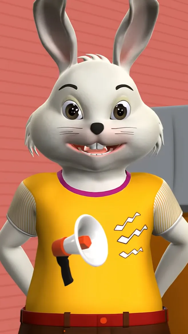ai character: Rabbit background
