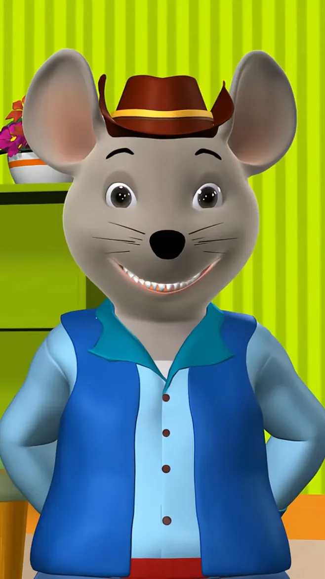 ai character: Mouse background