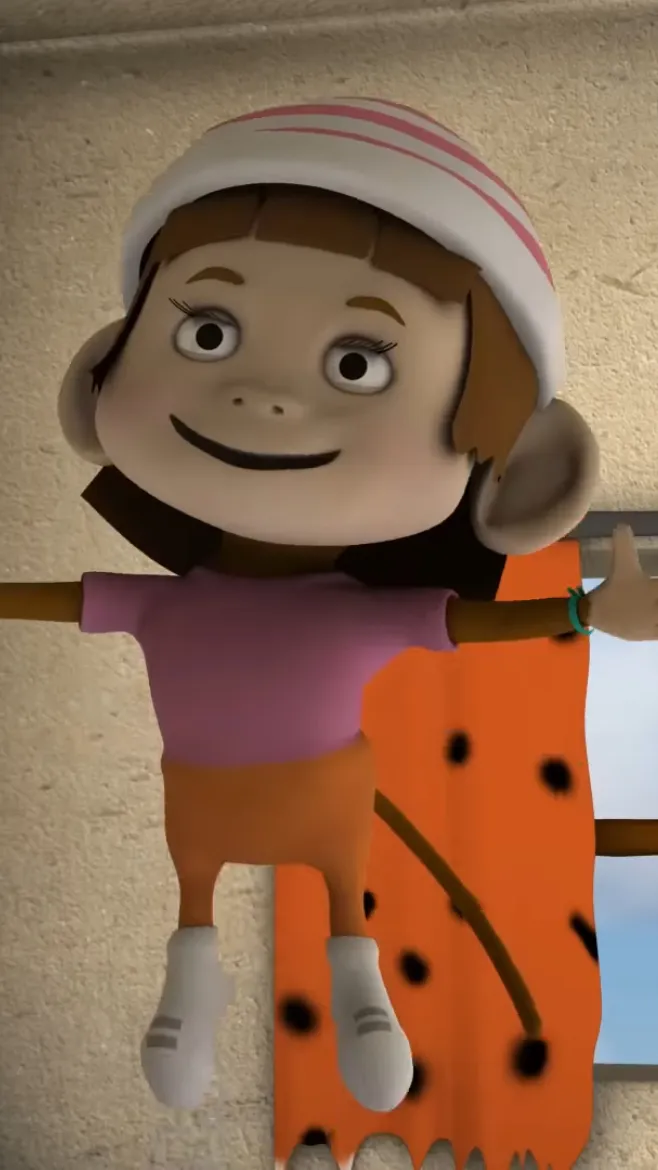 ai character: Sister Monkey background
