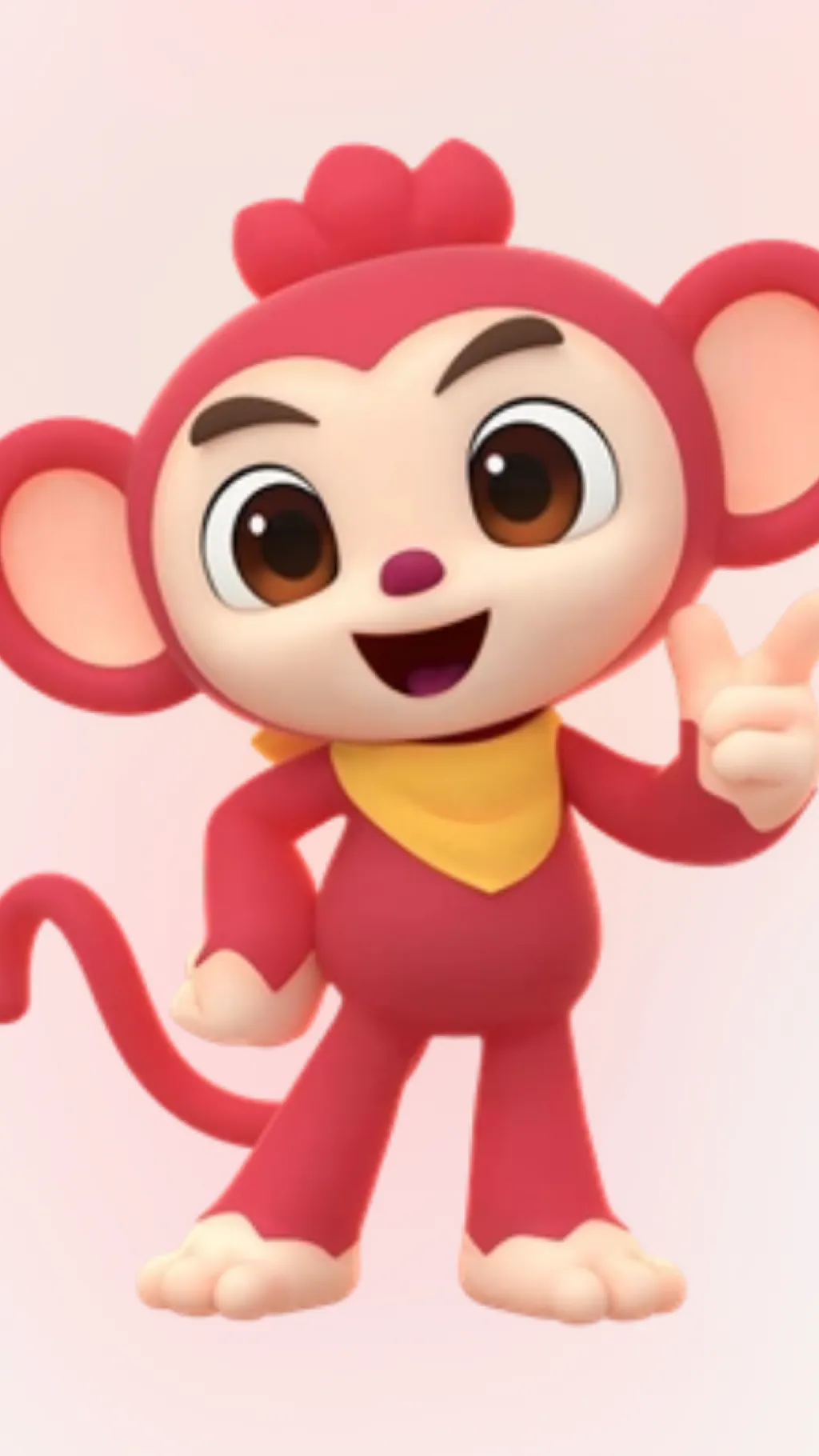 ai character: Monkey background