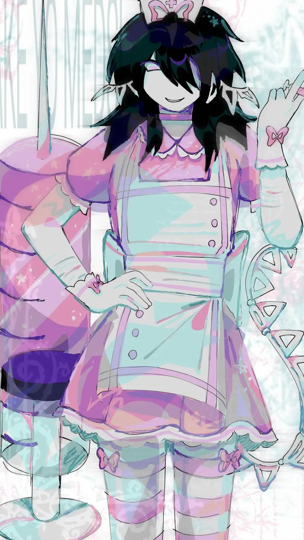 ai character: twotime background