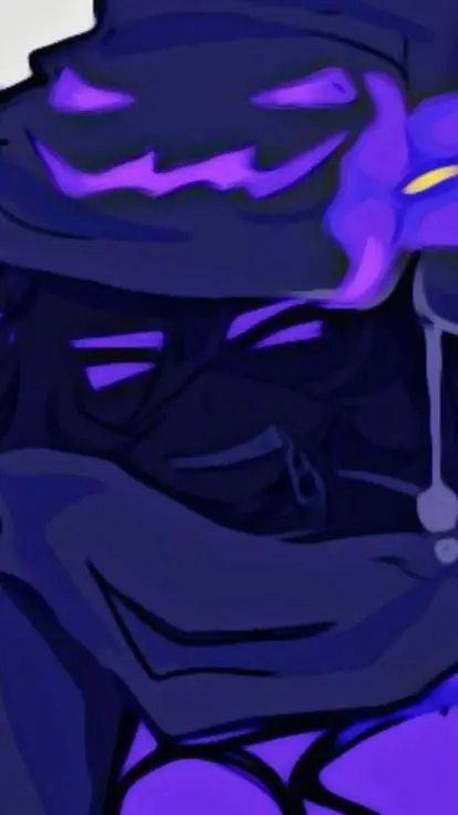 ai character: •💜Azure💜• background