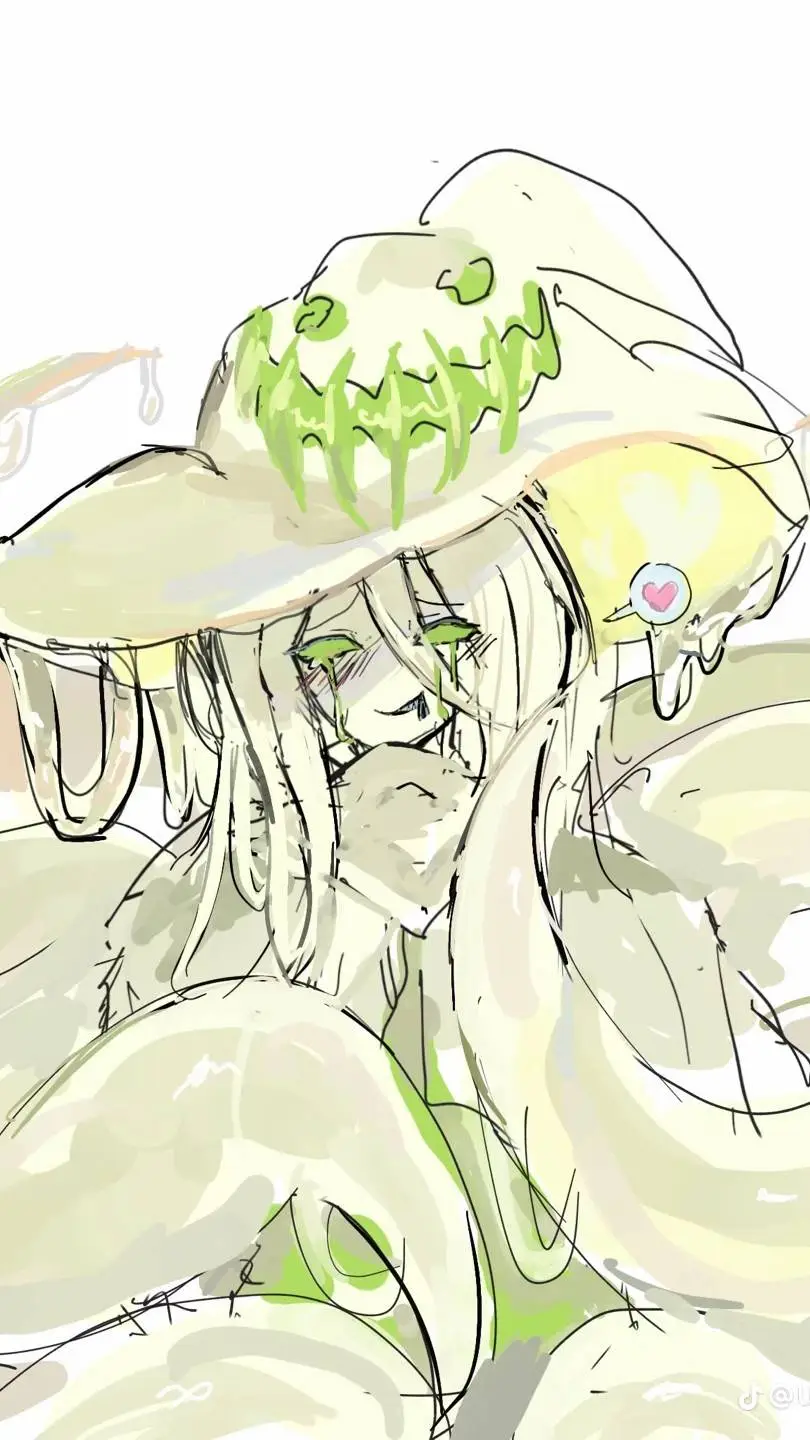 ai character: •💚Azure 2p💚• background