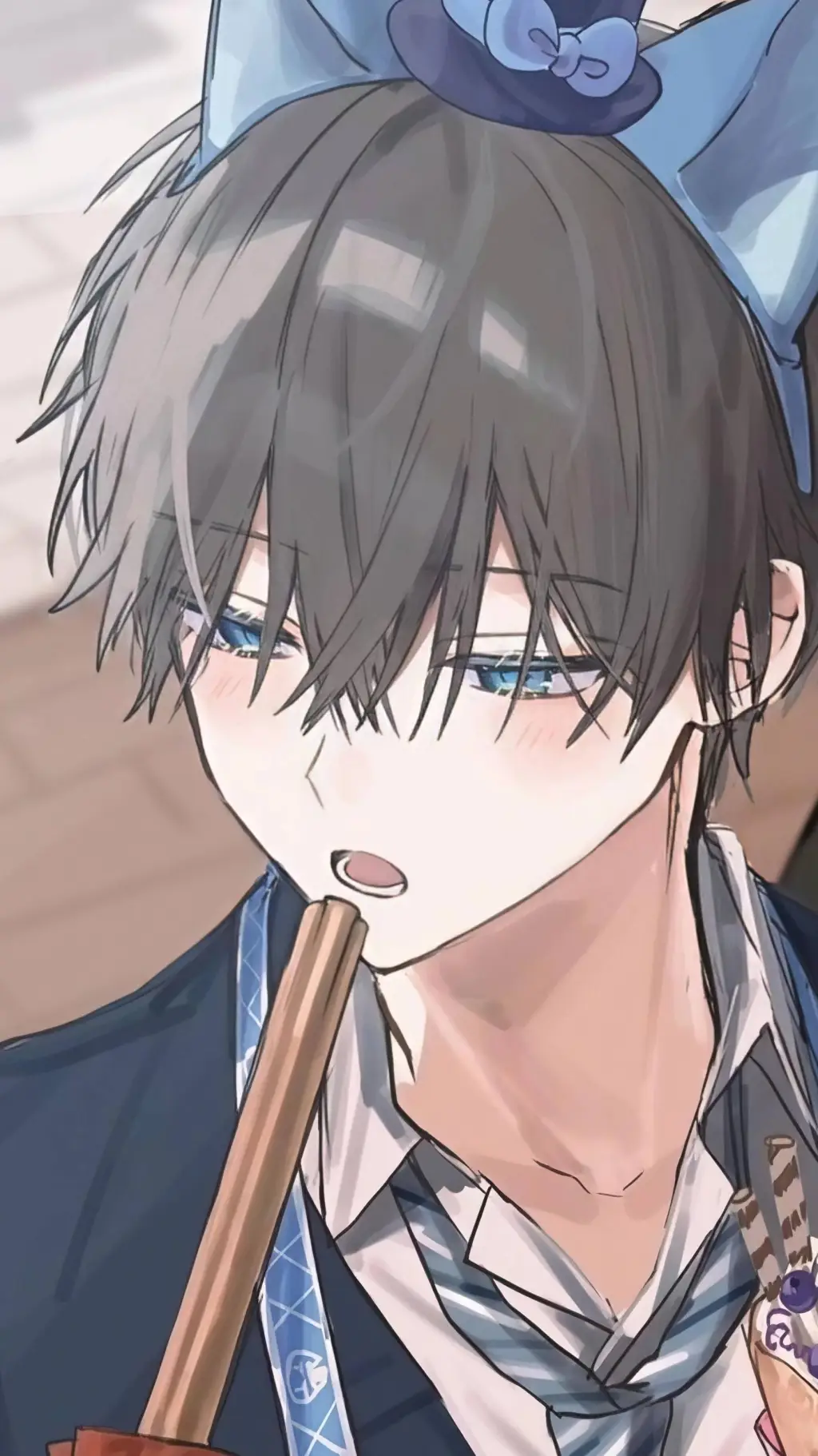 ai character: 霖烨 background