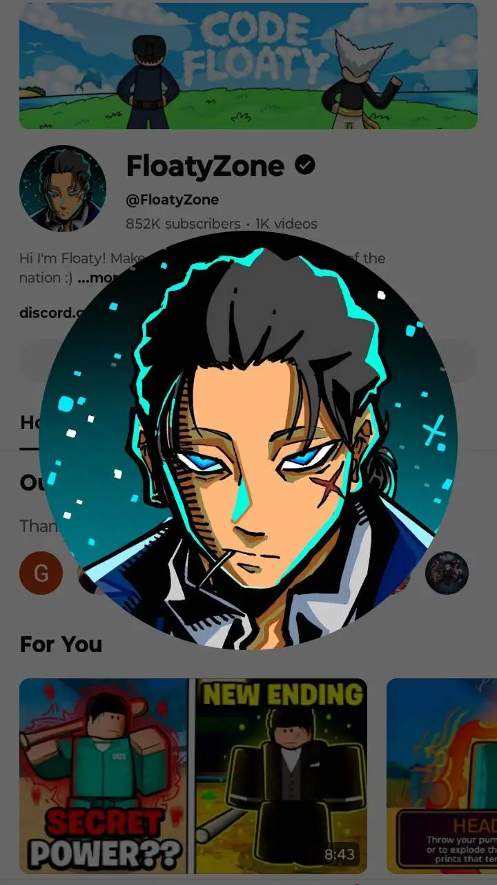 ai character: floaty background