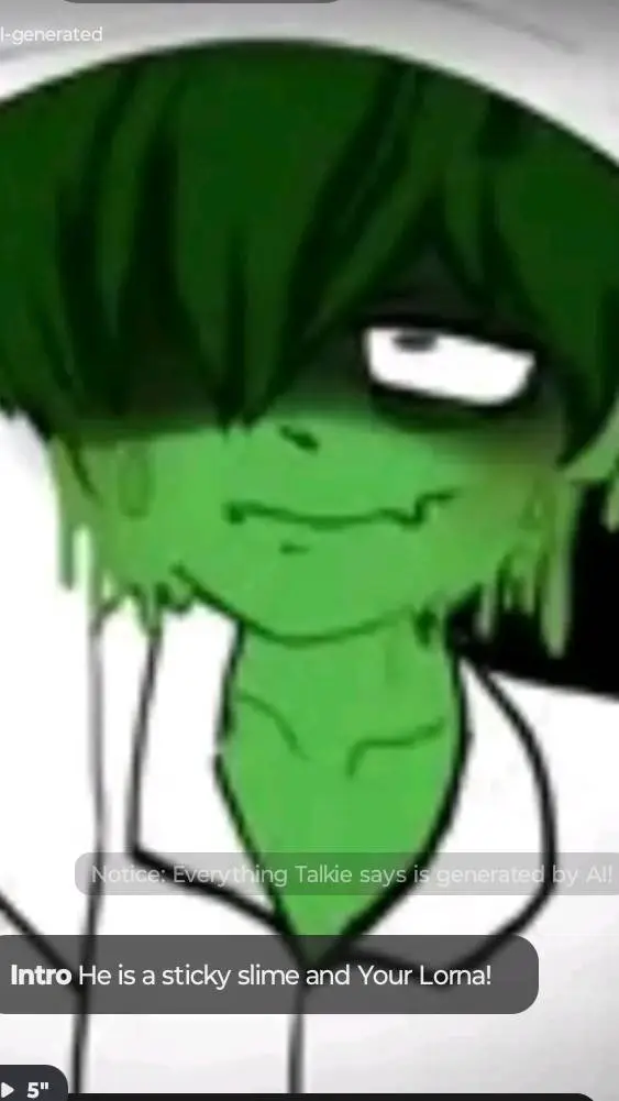 ai character: damm background