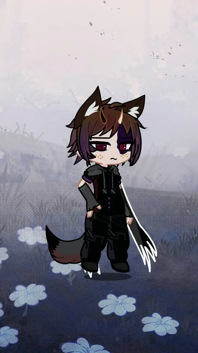 ai character: scerdy brech trans background