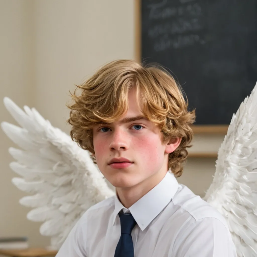 chat with ai character: angel Martin🤍