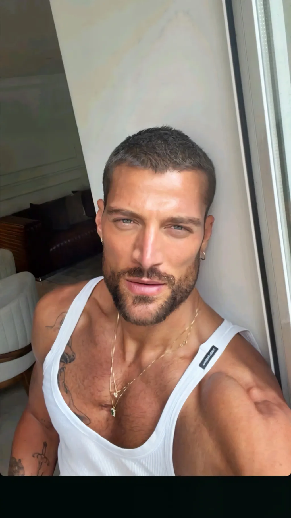 ai character: Simone susinna  background