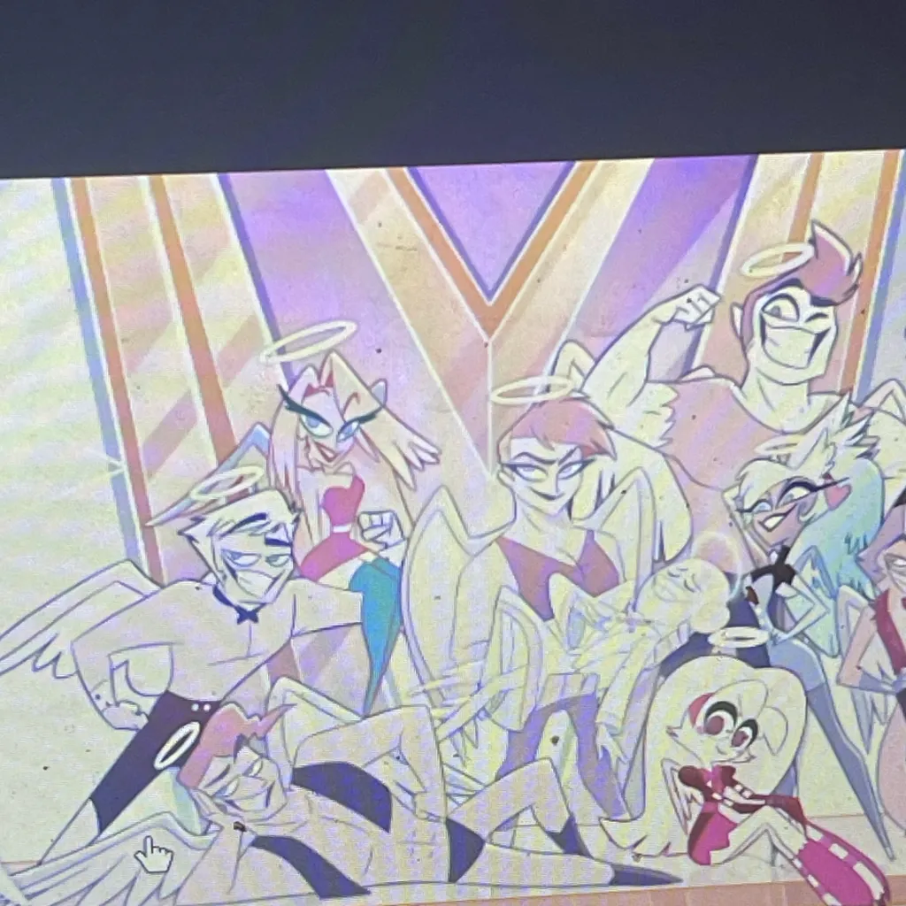 chat with ai character: Heaven react