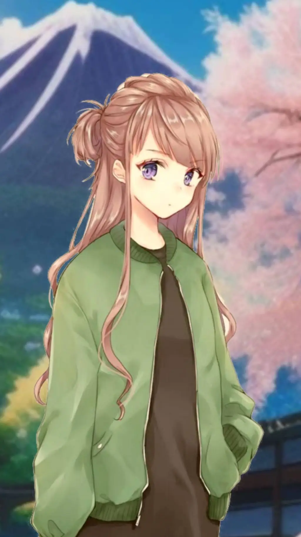 ai character: Jua 👘 background