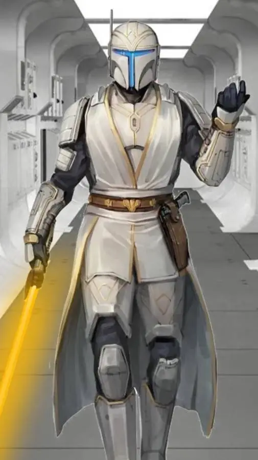 ai character: 🗡️Morgan Djarin🤺 background