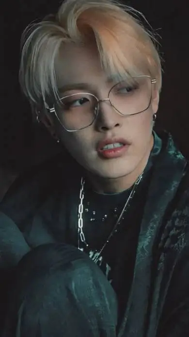 ai character: Kim Hongjoong  background