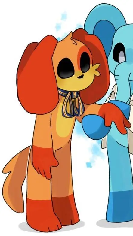 ai character: Dogday reupload  background