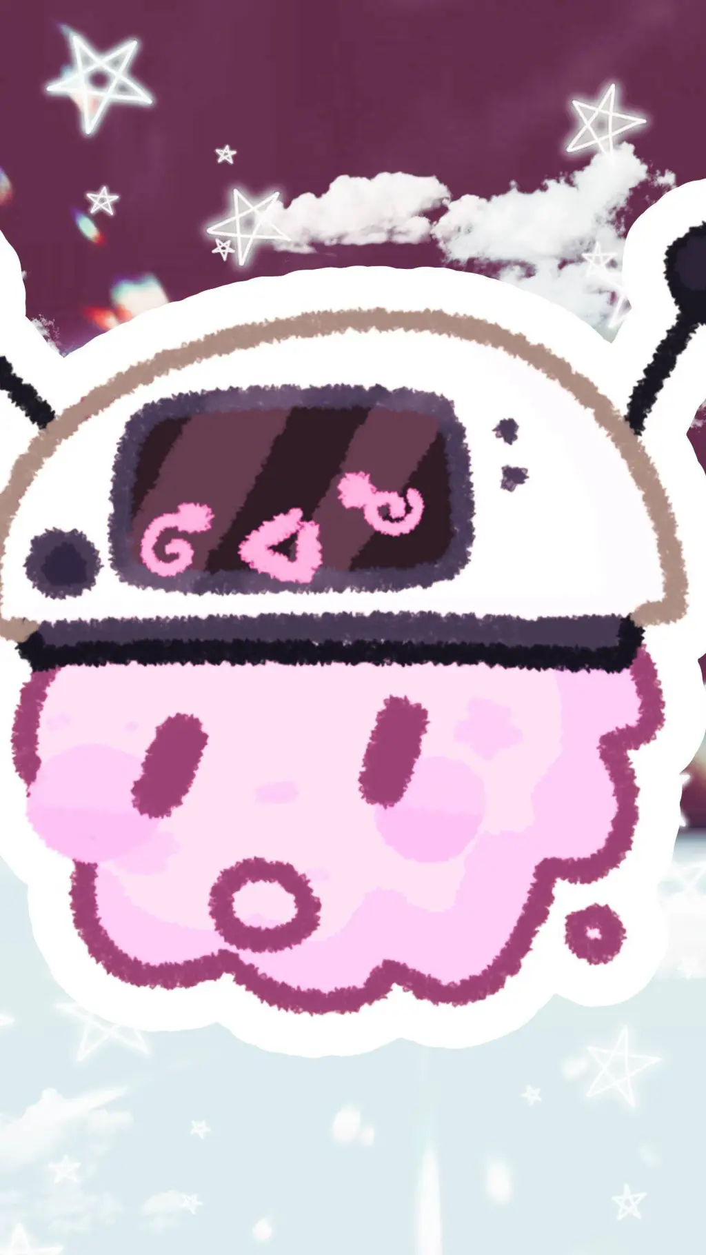 ai character: Giantess Puffball background