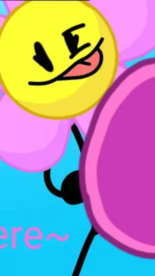 ai character: Giantess Flower background