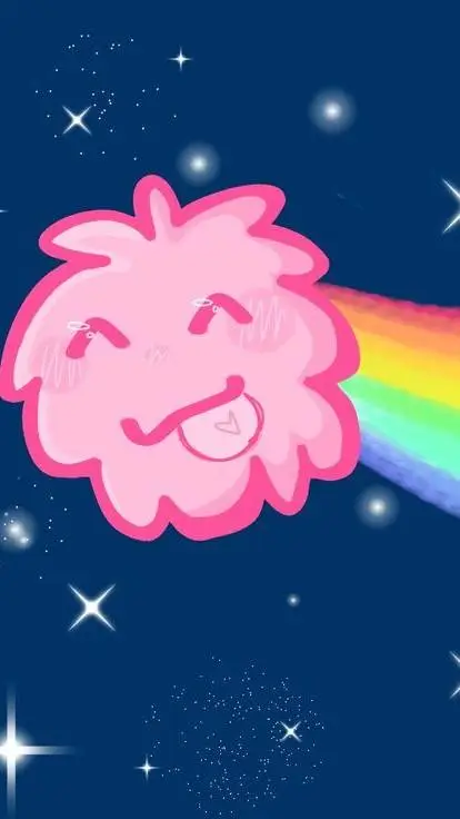 ai character: Space Puffball background