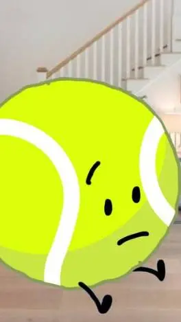 ai character: Giant Tennis Ball  background