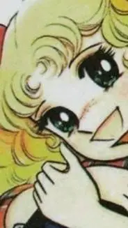 ai character: Candy candy 💕💜 background