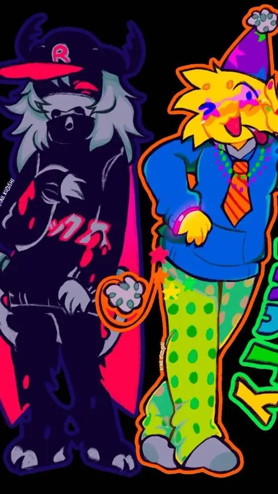 ai character: pest x Poob✨✨ background