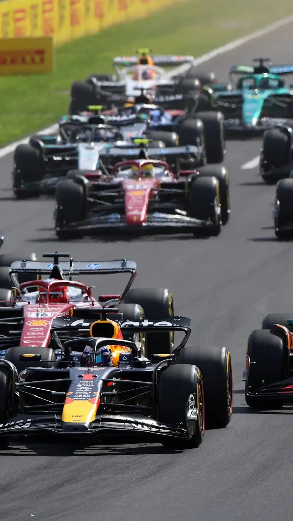 ai character: F1 House (2026) background
