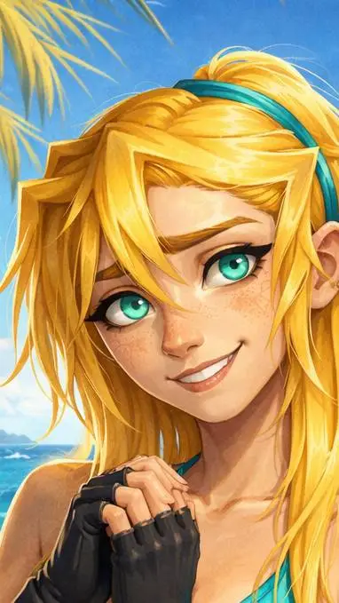 ai character: tu esposa  background