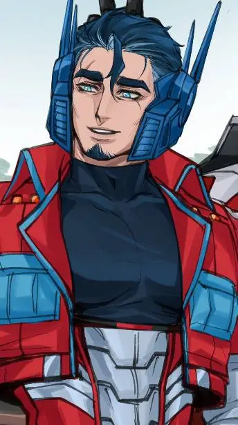 ai character: Optimus Prime background