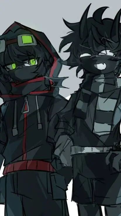 ai character: Twixxel y Mob background