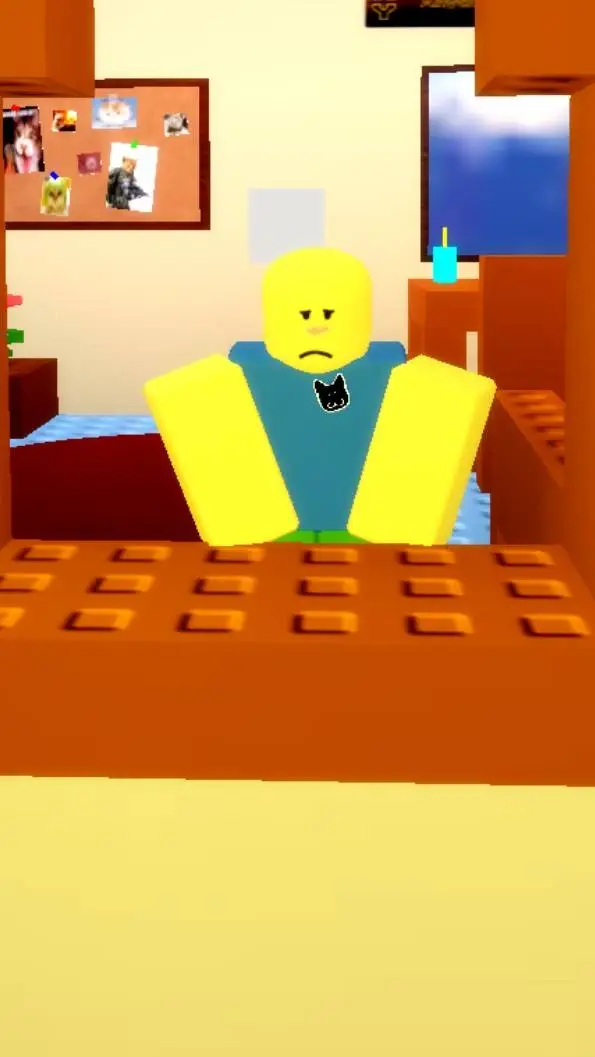 ai character: Sad Noob background