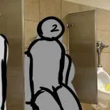 chat with ai character: bathroom 